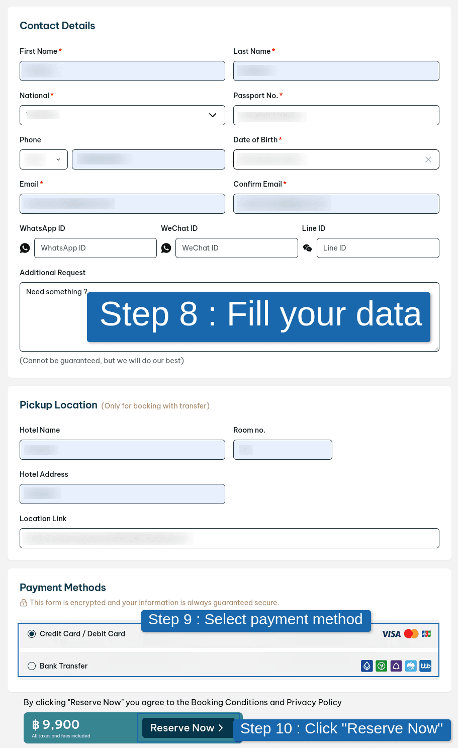 How to Book